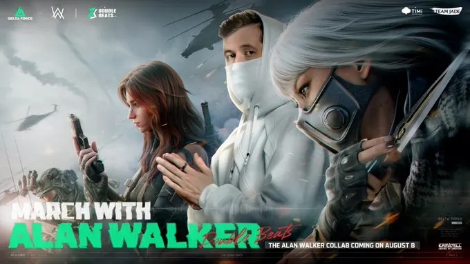Kolaborasi Delta Force x Alan Walker Hadir 8 Agustus 2025: Event Double Beats, Senjata Eksklusif, dan Lagu Baru!