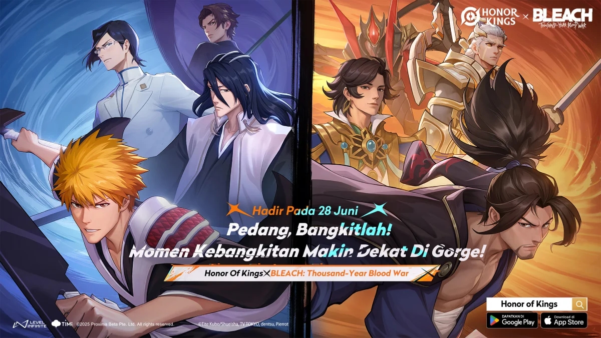 HOK x BLEACH Hadir: Perang Darah Seribu Tahun!