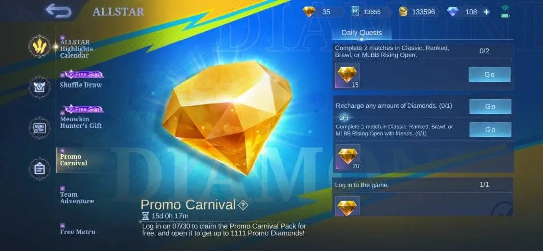 Promo Diamonds Mobile Legends Kembali Hadir di Juli 2025! Siap-Siap Mega Sale Akhir Bulan!