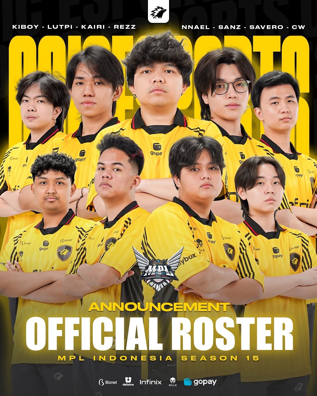 ONIC Esports Siap Dominasi MPL ID Season 15 dengan Roster Tangguh