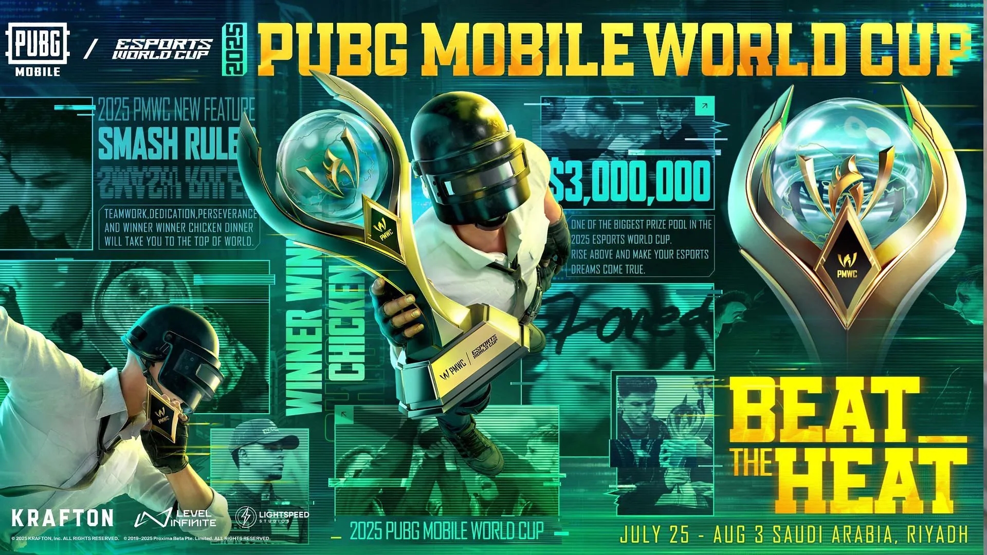 PUBG Mobile World Cup (PMWC) 2025 Siap Ramaikan Esports World Cup dengan Hadiah 3 Juta USD!