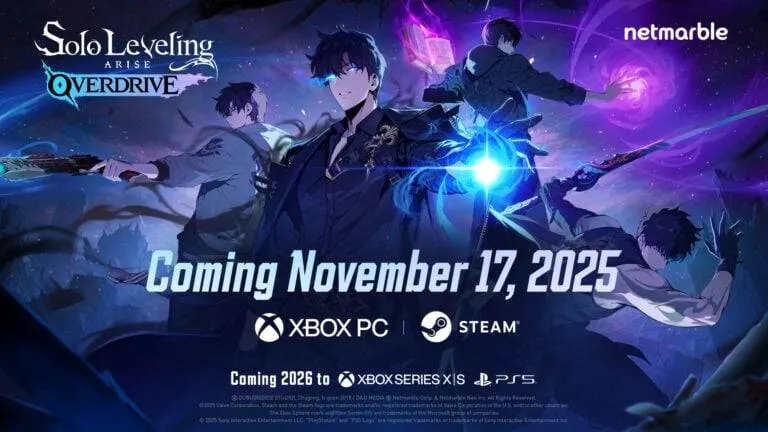 Solo Leveling: ARISE OVERDRIVE Siap Rilis November 2025 di PC, Menyusul ke PS5 & Xbox Series