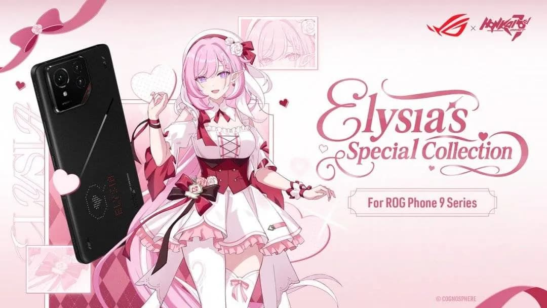 ASUS ROG ✕ HoYoverse Hadirkan Koleksi Spesial Honkai Impact 3rd Elysia — Elegan, Eksklusif, dan Penuh Pesona!