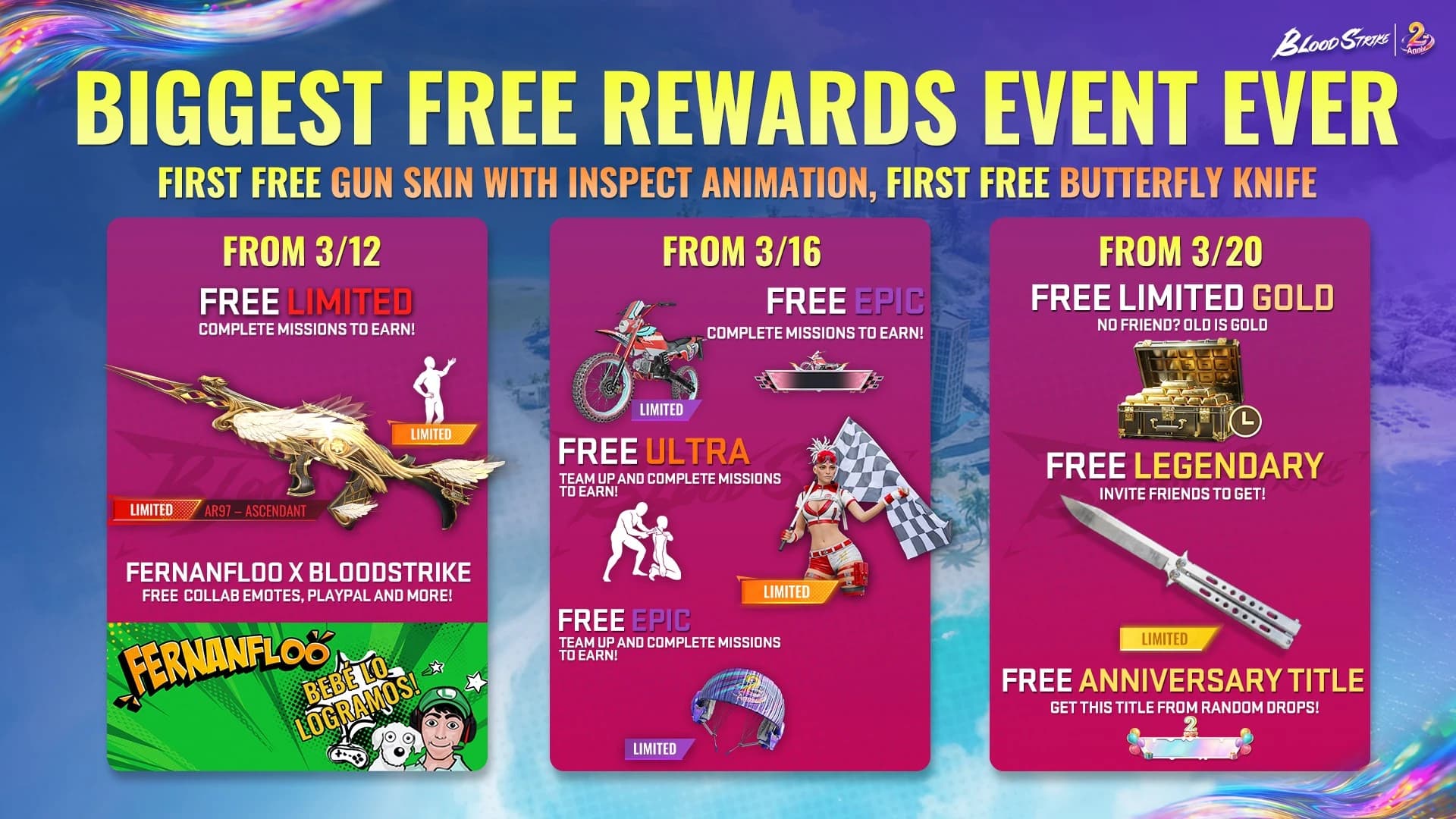 Blood Strike Rayakan Anniversary dengan Hadiah Gratis! Ini Awal dari Perayaan Besar