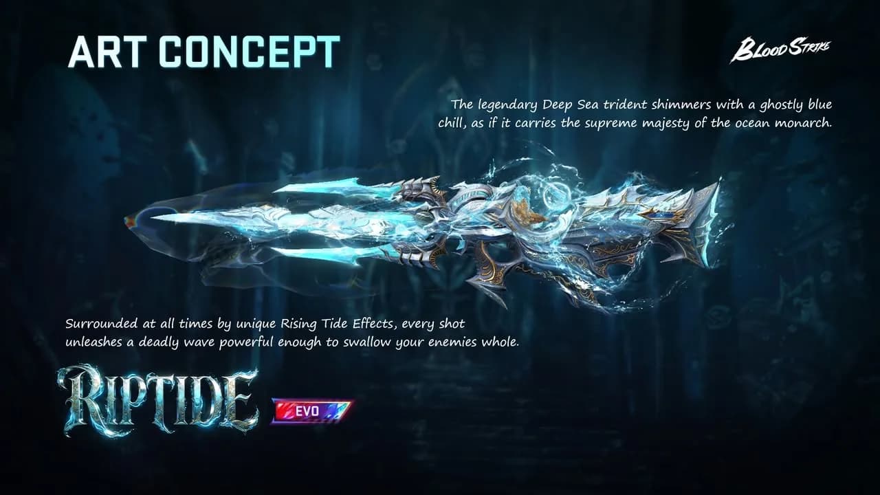 Deep Sea Trident Hadir di Blood Strike 20 Februari! Senjata Legendaris dengan Aura Raja Laut Siap Mengguncang Battlefield