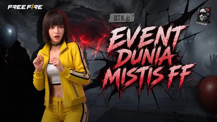 👻 Event Dunia Mistis FF Hadir 16 Oktober 2026! Ada Dunia Astral dan Mekanik Hantu