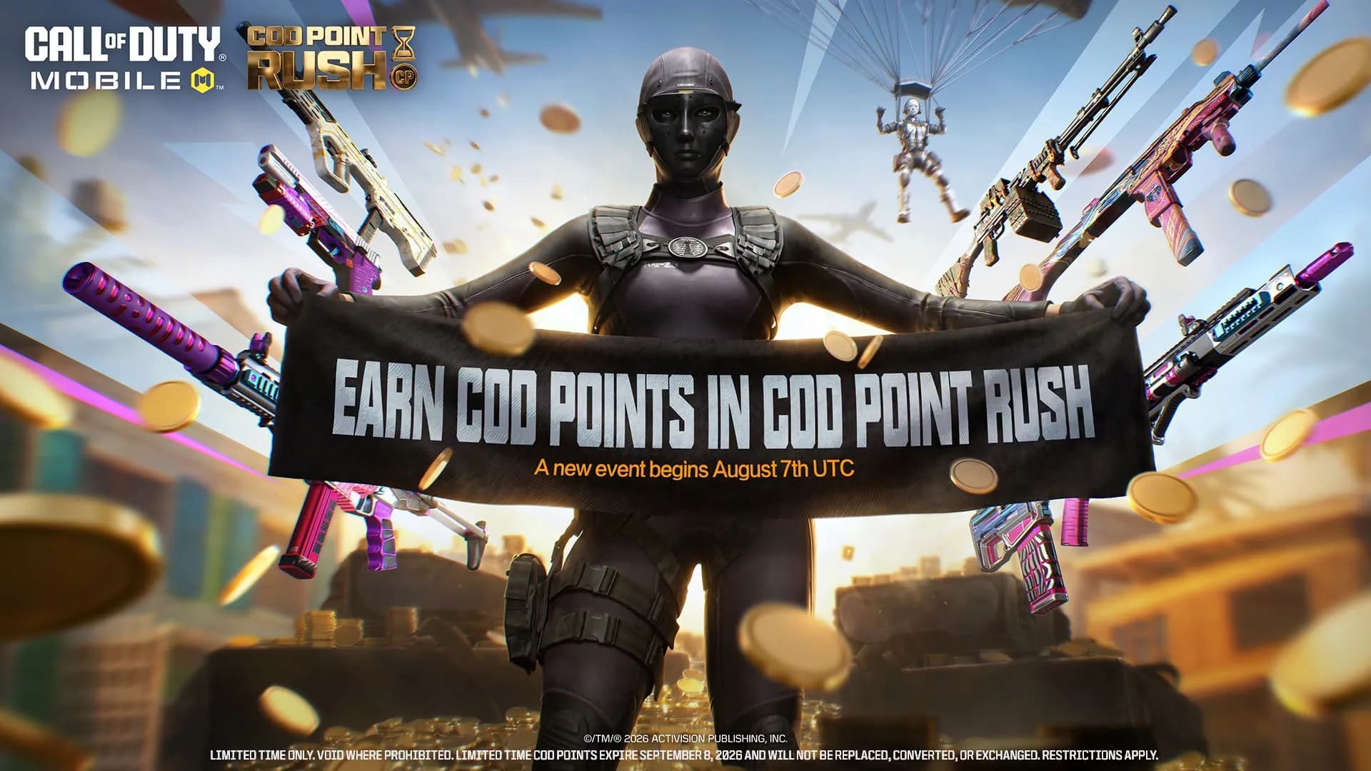 COD Point Rush COD Mobile Season 7 Resmi Hadir! Cara Dapat 3.500 COD Points Gratis Terbaru 2026