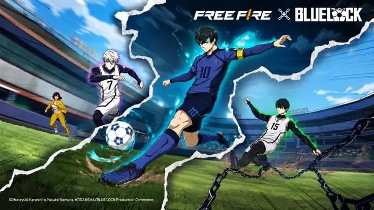 🔥 Free Fire x BLUE LOCK: Nagi, Isagi, atau Rin — Skin Mana yang Paling Worth?