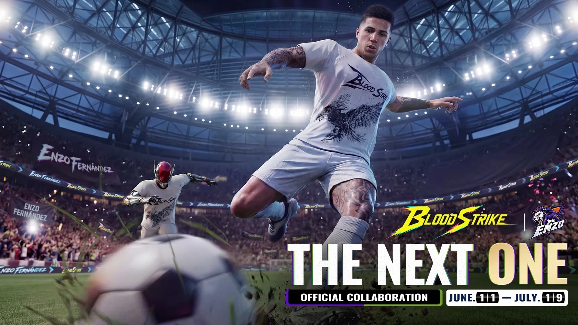 Blood Strike x Enzo Fernández Resmi Hadir 11 Juni! Kolaborasi Sepak Bola Spektakuler dengan Segudang Hadiah Gratis