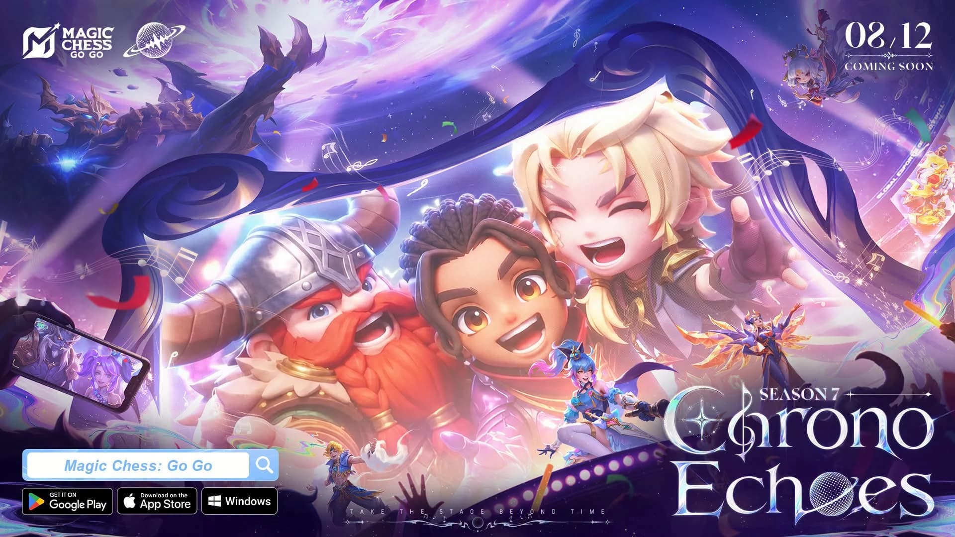MCGG Season 7 Chrono Echoes Resmi Hadir 12 Agustus! Fitur Baru, Sinergi Baru, dan Event Terbesar Magic Chess: Go Go