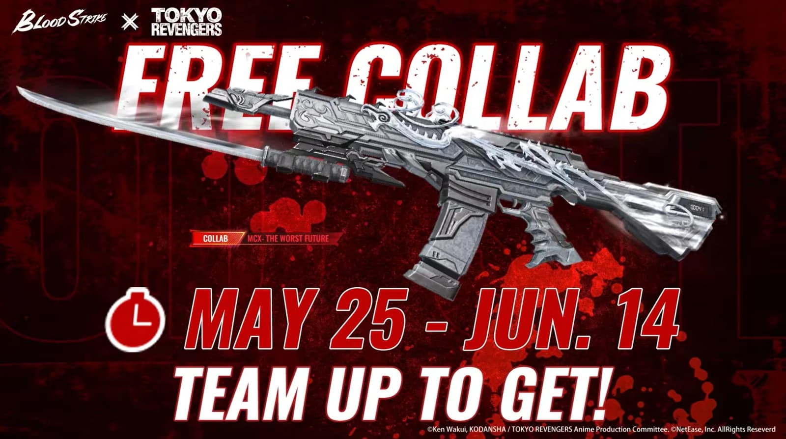 MCX – The Worst Future Hadir di Blood Strike 25 Mei! Saatnya Mabar dan Klaim Event Kolaborasi Tokyo Revengers