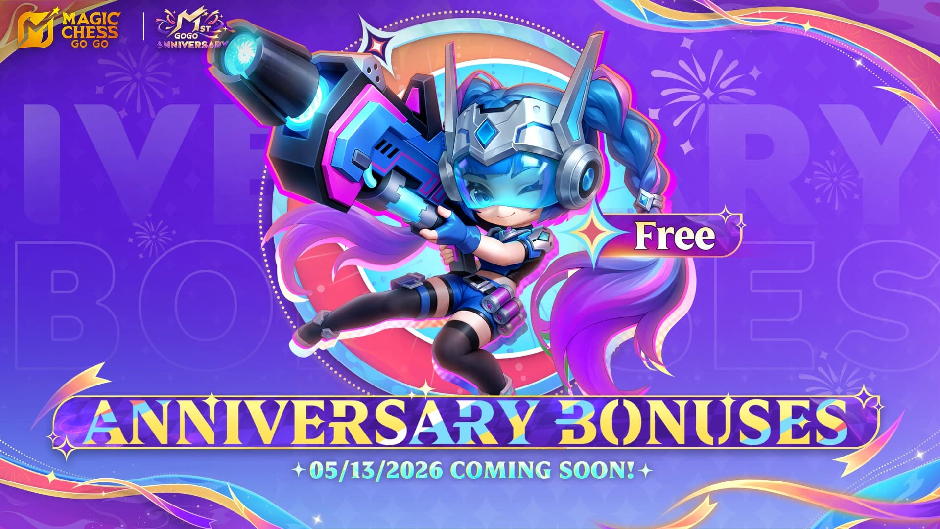 Dawnlight Celebration Magic Chess: Go Go Segera Hadir! Skin Layla “Blue Specter” Bisa Didapat Gratis
