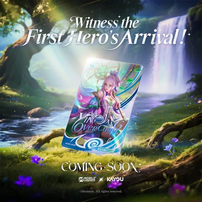 Kolaborasi Eksklusif MLBB ✕ Kayou: Kagura Jadi Hero Pertama di Dunia Koleksi Kartu!