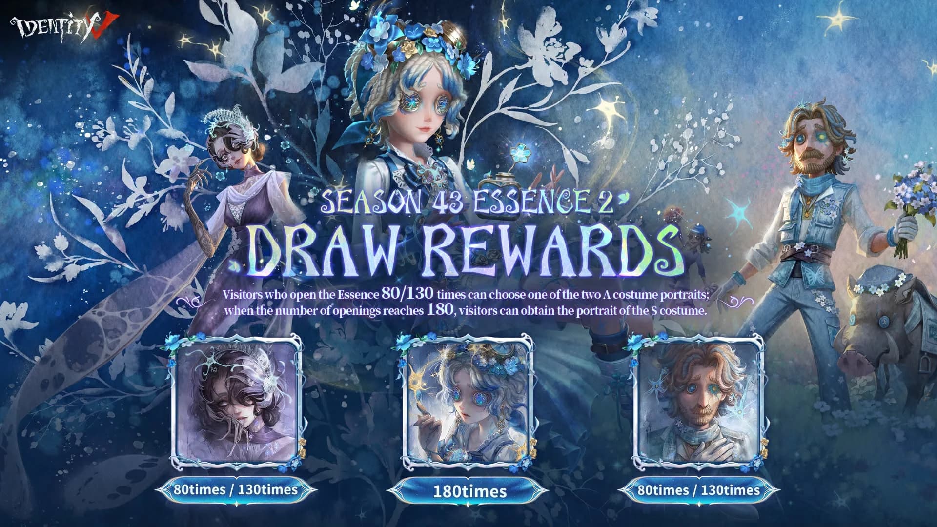Identity V S43 Essence 2 Hadir 23 Juli! Cara Dapat Portrait Baru & Waktunya Top Up Echoes Murah