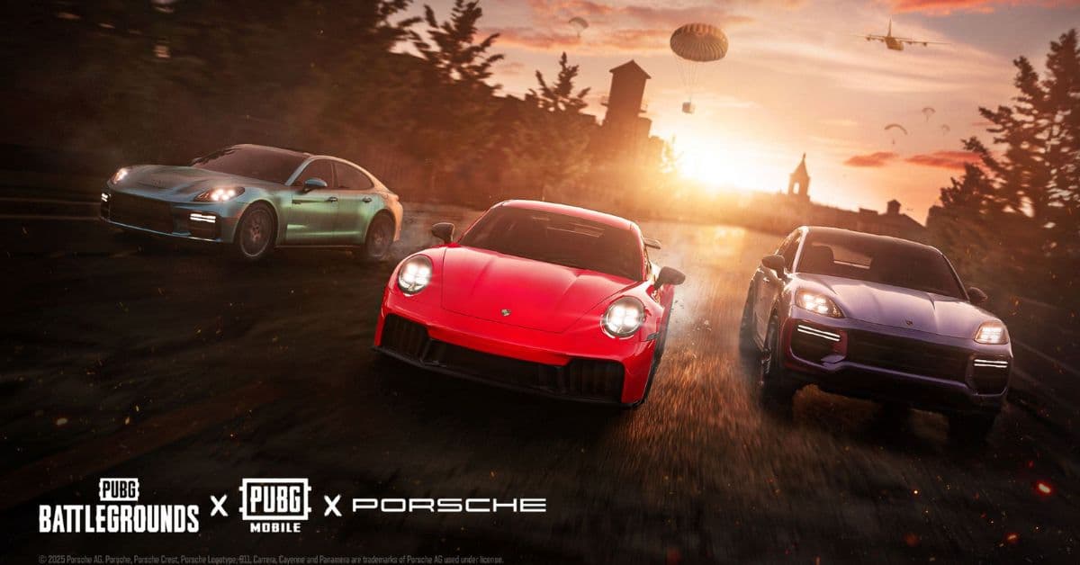 PUBG Mobile x Porsche Hadirkan Event Motor Cruise: Sensasi Supercar Mewah Melaju di Battleground!