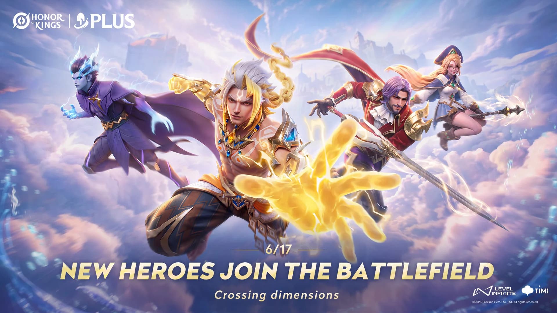 Honor of Kings Hadirkan 4 Hero Baru Sekaligus! Devara, Florentino, Lorion, dan Annette Resmi Turun ke Battlefield 17 Juni