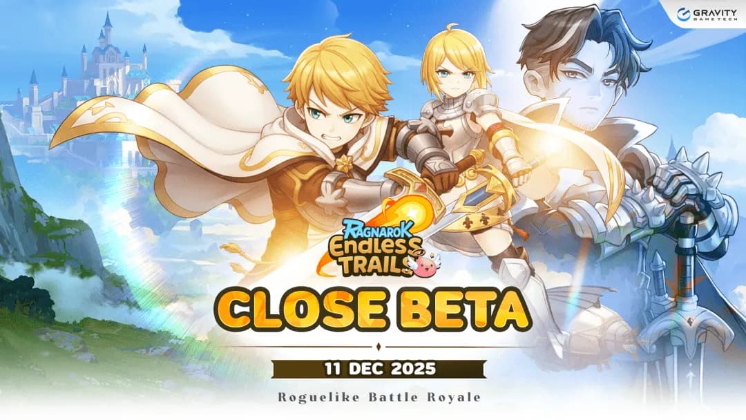 Ragnarok Endless Resmi Hadir! CBT Dimulai 11–19 Desember: Game Roguelike x Battle Royale Pertama di Semesta RO