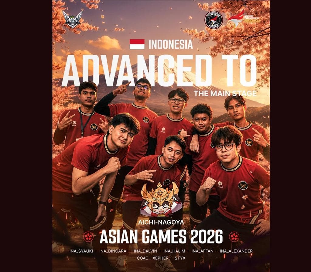 🇮🇩 Timnas MLBB Indonesia Menuju Asian Games 2026: Jadwal dan Lawan di Main Stage