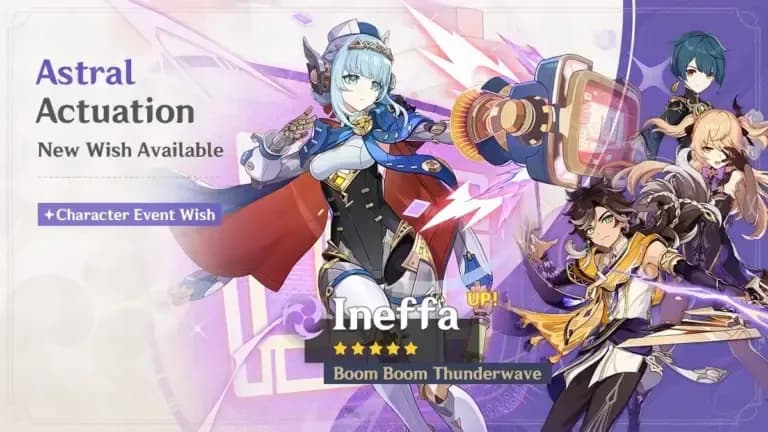 Banner Genshin Impact 5.8 Resmi Dirilis! Debut Ineffa & Rerun Citlali Siap Bikin Traveler Hype