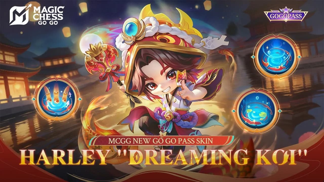 Harley “Dreaming Koi” Hadir di Magic Chess: Go Go! Skin Baru April + Peluang Unlock Mulai 10 Diamond
