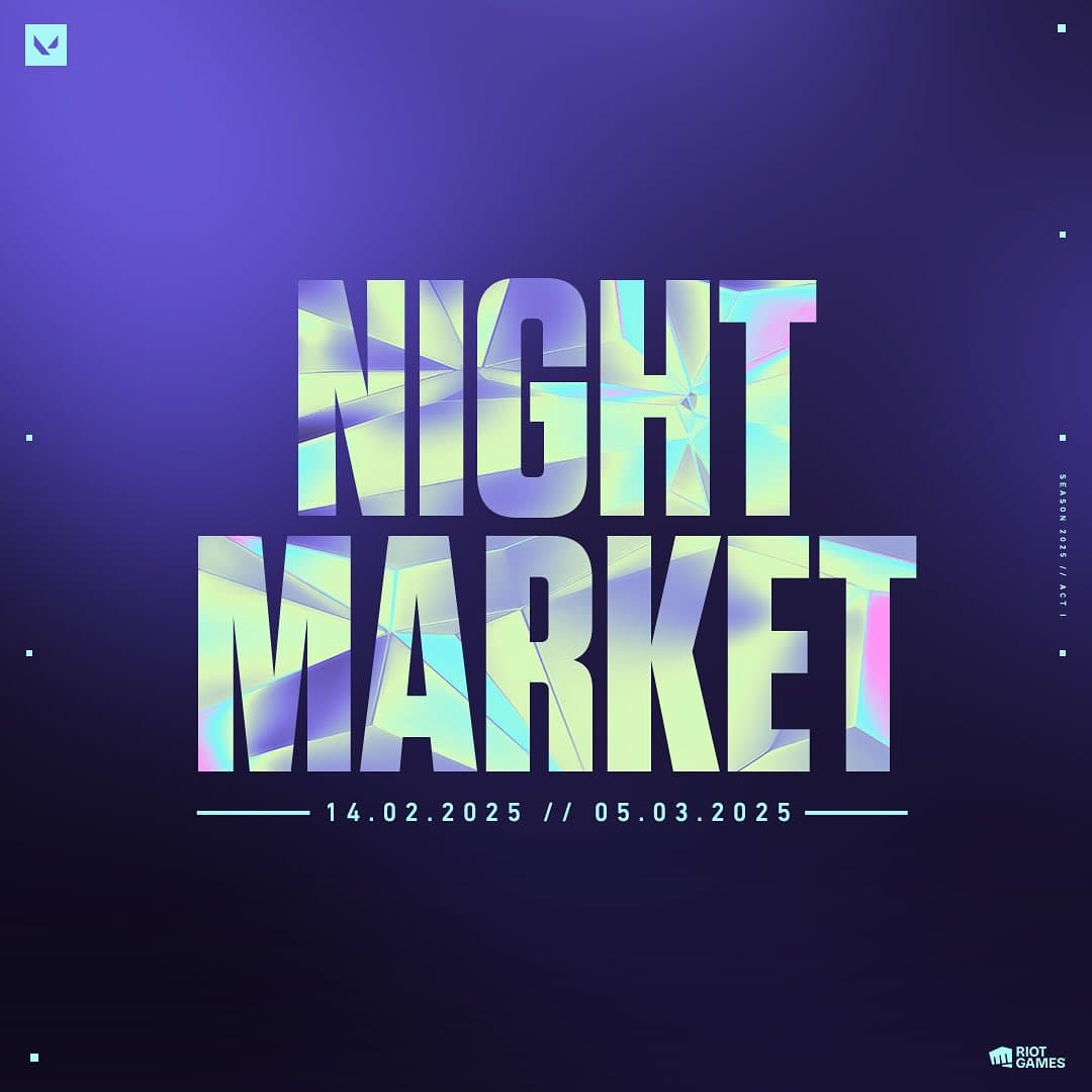 Valorant Night Market 2025 Segera Hadir! Siapkan Uang dan Dapatkan Skin Favoritmu!