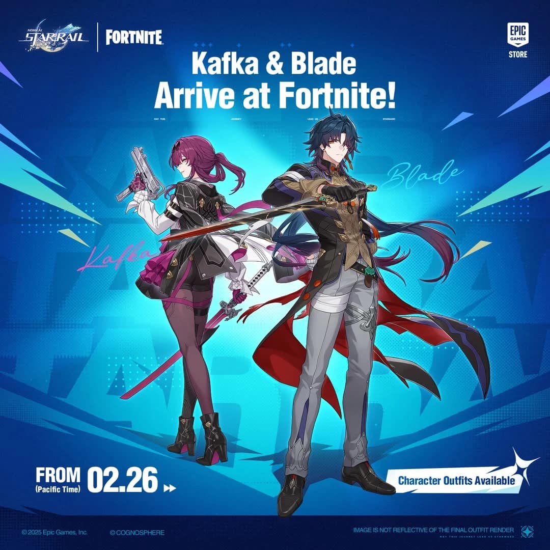 Buruan Klaim! Kolaborasi Honkai: Star Rail x Fortnite Segera Berakhir, Ini Cara Dapat Outfit Blade Gratis!