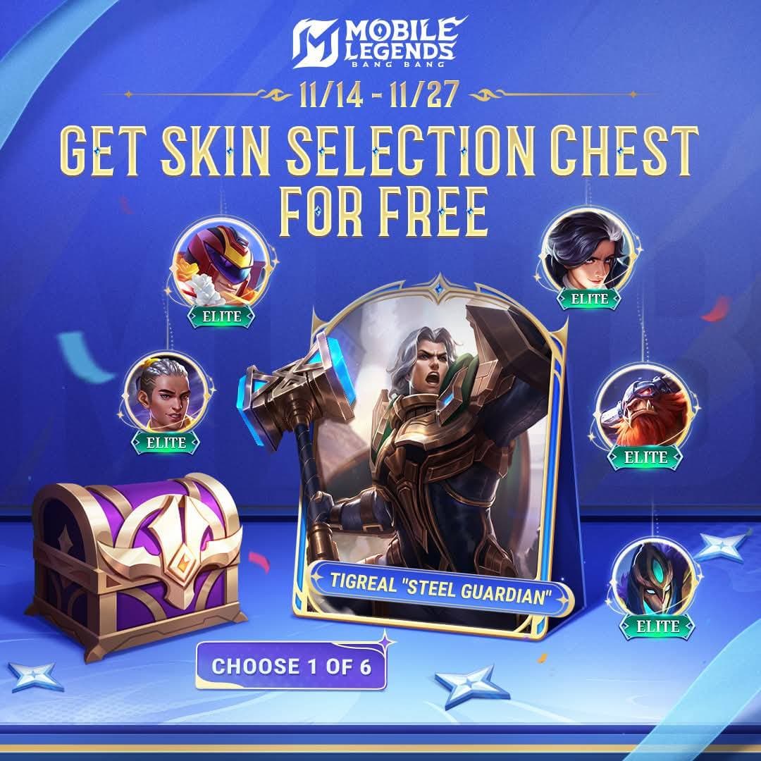 MLBB Hadirkan Event “Free Skin Selection” – Klaim Skin Gratis Pilihan Kamu!