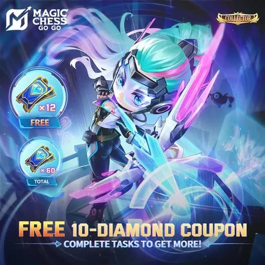 Skin Collector Miya “Nova Pioneer” Resmi Hadir di Magic Chess: Go Go! Klaim Diskon Besar Sekarang