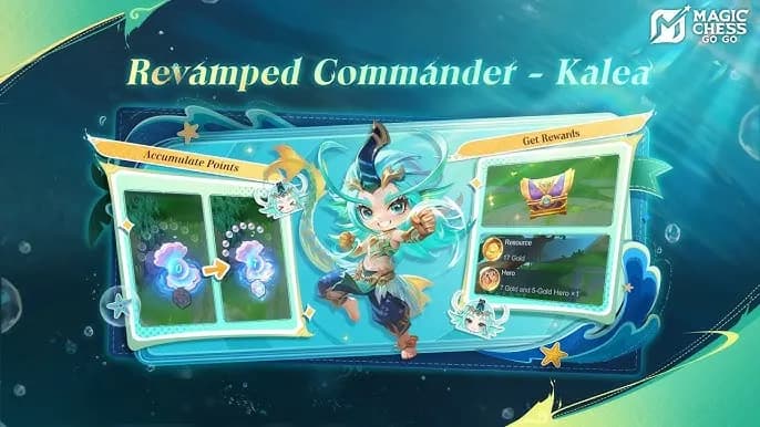 Commander Kalea Resmi Hadir di Magic Chess: Go Go 22 Mei! Strategi Resource Baru Siap Mengubah Meta Season 6
