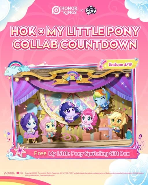 Event Honor of Kings x My Little Pony Segera Berakhir! Saatnya Klaim Spriteling Sebelum Terlambat