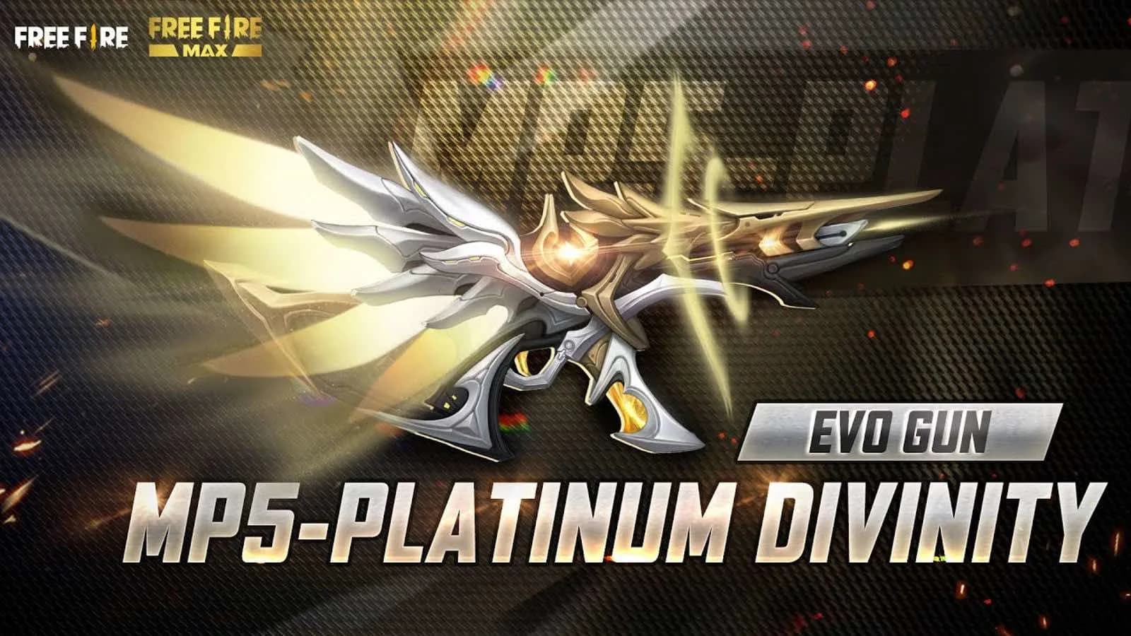 MP5 Platinum Divinity Free Fire: Evo Gun Super Langka yang Hanya Dimiliki 1,34% Player