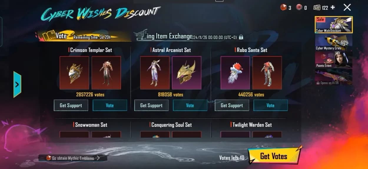 PUBG Mobile Cyber Week 2025: Diskon Gila-Gilaan, Gun Skin Langka Kembali, dan Hadiah UC Melimpah!