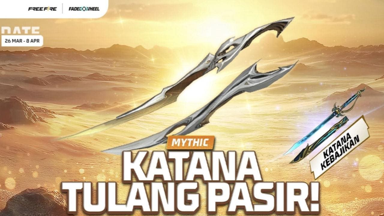 Upgrade Senjata Melee dengan Katana Lebaran Free Fire – Dapatkan Sekarang!