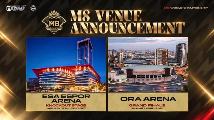 🌍 Venue M8 World Championship Terungkap! Istanbul, Turki, Siap Jadi Panggung Sejarah Mobile Legends