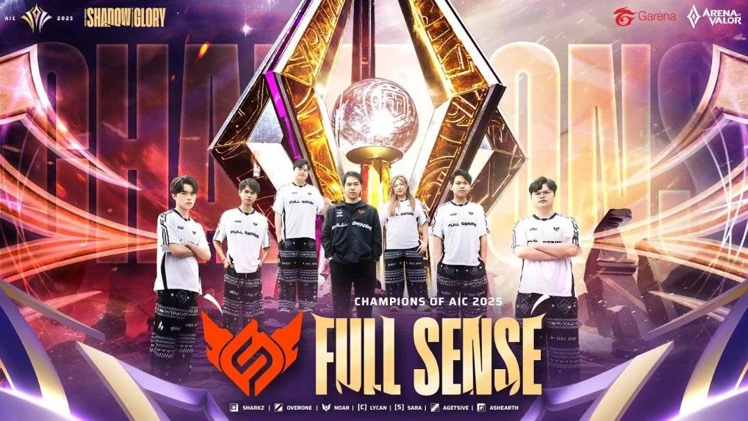 FULL SENSE Raih Tahta Juara! Arena of Valor International Championship 2025 Resmi Berakhir dengan Pertarungan Spektakuler